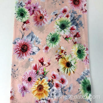 คุณภาพดีใหม่ยอดนิยม Rayon Semi-Digital Print Fibranne